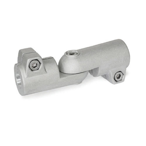 Connettore per tubi rotondo - GST series - Inocon GmbH - articolato / in ghisa di alluminio / regolabile