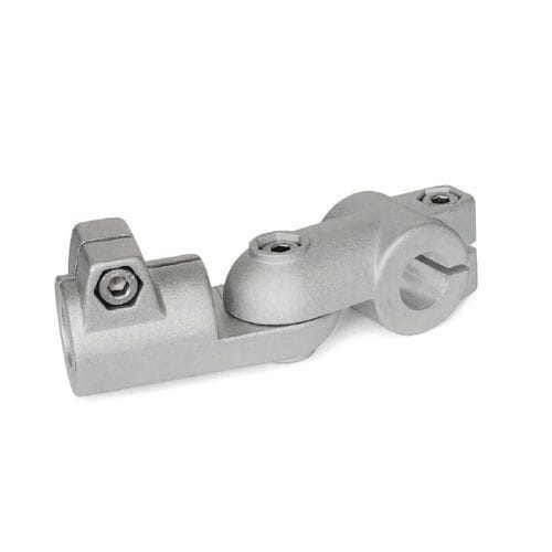 Connettore per tubi rotondo - GSQ series - Inocon GmbH - articolato / in ghisa di alluminio / regolabile