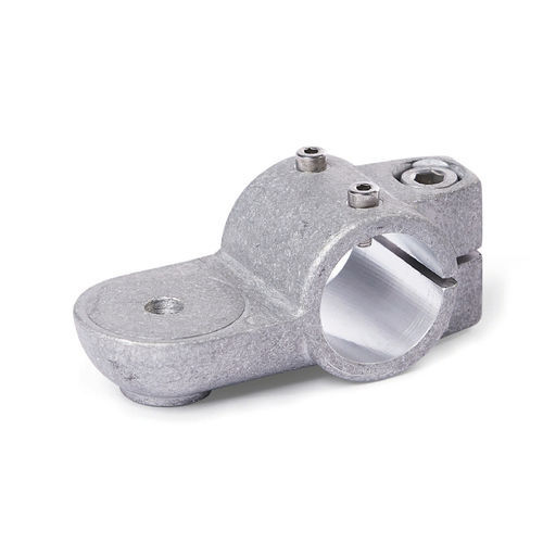Connettore per tubi rotondo - LSQ.E series - Inocon GmbH - in alluminio / regolabile / appoggio pendolare