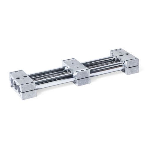 Asse lineare a doppio tubo - VD1D series - Inocon GmbH - manuale / in alluminio / di precisione
