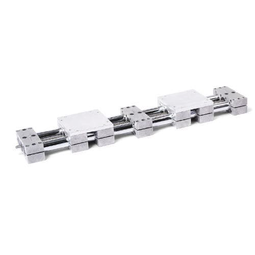 Asse lineare a doppio tubo - VD3D series - Inocon GmbH - manuale / in alluminio / di precisione