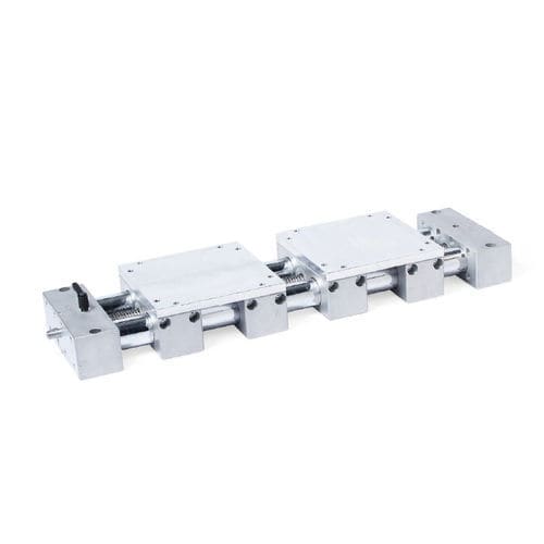 Asse lineare a doppio tubo - PD2D series - Inocon GmbH - manuale / in alluminio / di precisione