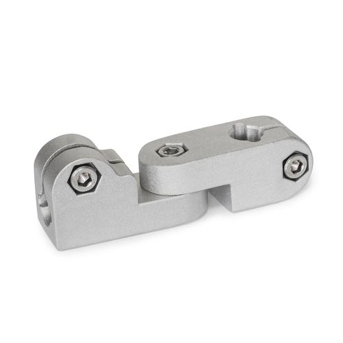 Connettore per tubi rotondo - GKP series - Inocon GmbH - a croce / in alluminio / regolabile