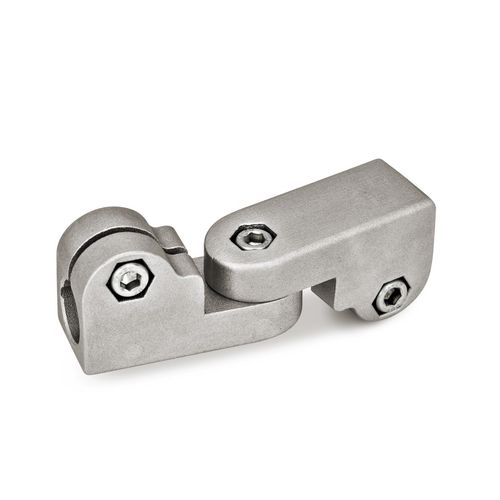 Connettore per tubi rotondo - GKT series - Inocon GmbH - in acciaio inossidabile / regolabile