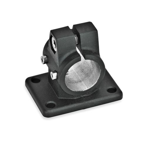Connettore per tubi rotondo - FS.E series - Inocon GmbH - in alluminio / regolabile / scorrevole