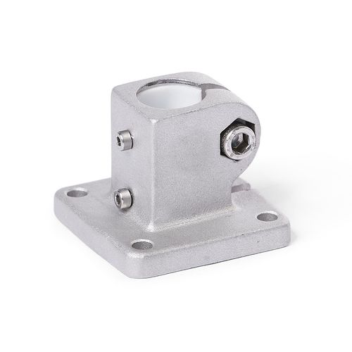 Connettore per tubi rotondo - BE.E series - Inocon GmbH - in acciaio inossidabile / regolabile / scorrevole