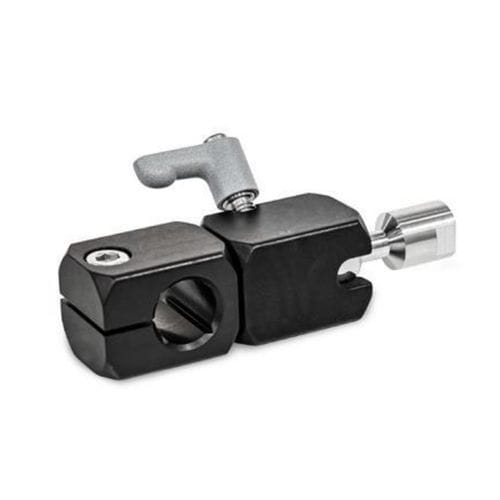 Connettore per tubi a croce - TGK series - Inocon GmbH - in alluminio / in acciaio inossidabile / regolabile
