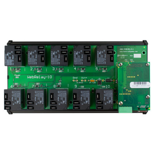 Relè di controllo di temperatura - WebRelay-10 Plus™ - Xytronix Research & Design, Inc. - di impulsi / 1NA/NC / Ethernet