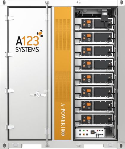 Sistema di stoccaggio di energia fosfato di ferro litio - A-Power I 800 - a123systems - in containers