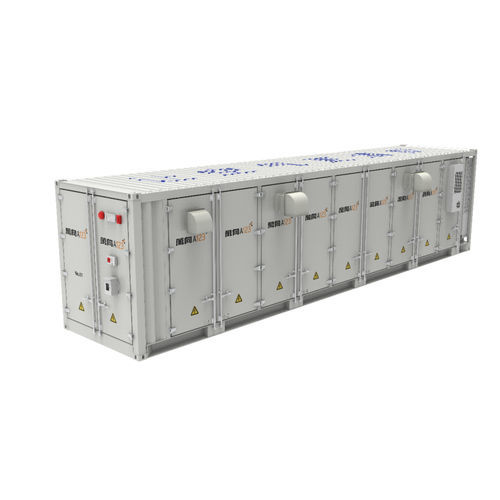 Sistema di stoccaggio di energia fosfato di ferro litio - a123systems - in containers / con raffreddamento a liquido