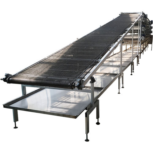 Trasportatore inclinato - Intervin 2012 Ltd - da trasporto / di raffreddamento / per alimenti
