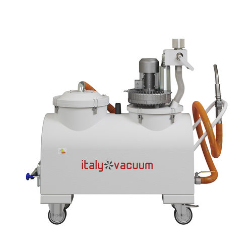 Aspiratore industriale - Mastertank - ITALYVACUUM S.R.L. - per olio e trucioli / elettrico / su ruote