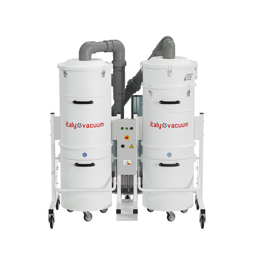 Aspiratore industriale - TWIN - ITALYVACUUM S.R.L. - per polveri / di trucioli / elettrico