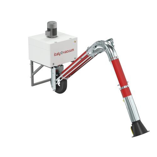 Aspiratore di fumo a muro - Safeweld WF - ITALYVACUUM S.R.L. - di saldatura / laser / con braccio aspirante