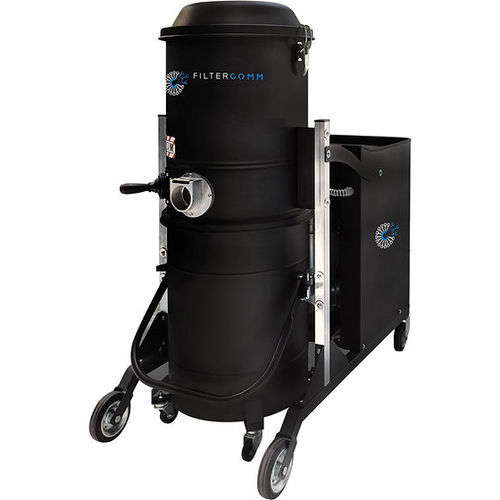 Aspiratore industriale - PowerVac - FILTERCOMM S.R.L. - a secco / trifase / in acciaio inossidabile