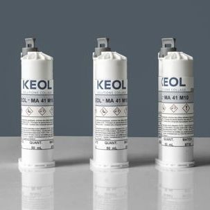 Colla metacrilato - KEOL-MA 41 M10 - KEOL - per metallo / per plastica / per legno