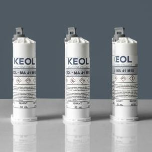 Colla metacrilato - KEOL-MA 8511 - KEOL - per metallo / per plastica / bicomponente