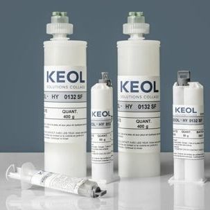 Colla ibrida - KEOL-0124-SR - KEOL - per metallo / per vetro / monocomponente