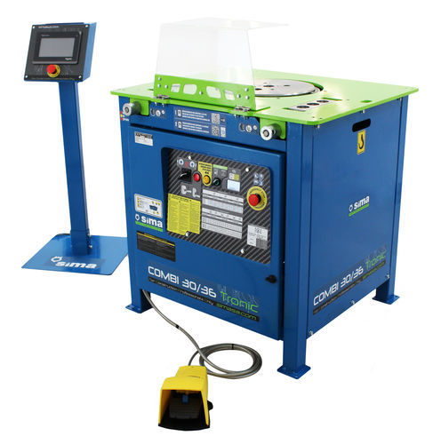 Macchina di curvatura manuale - DEL TRONIC - SIMA, S.A. - per barre in acciaio / automatica / di tranciatura