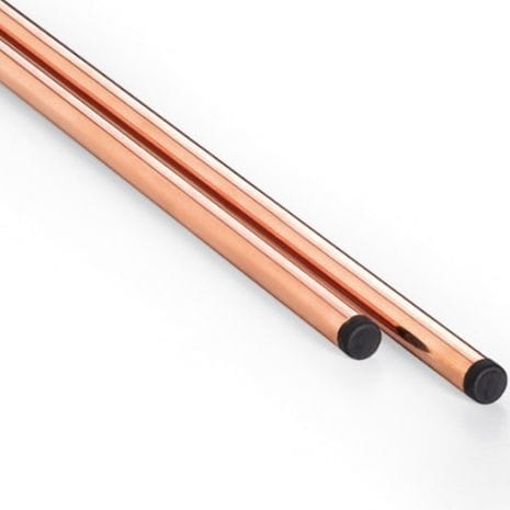 Tubo in rame arrotondato - CW024A - Bronmetal