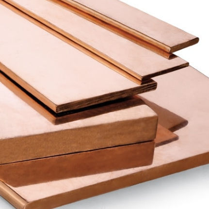 Barra piatta in lega di rame - Bronmetal