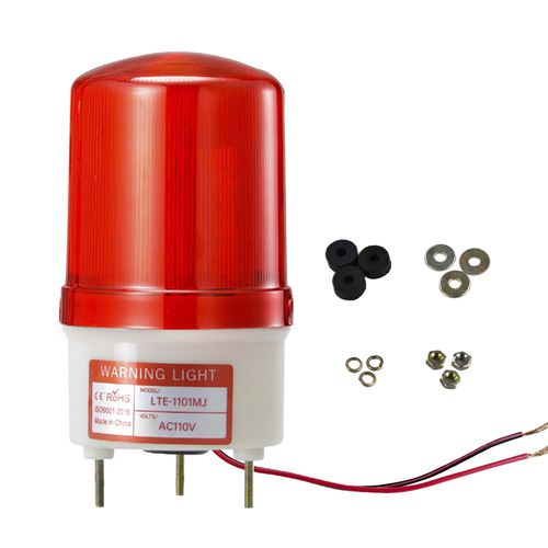 Segnalatore luminoso flash - LTE-1101MJ - Hangzhou Yasong Electronic Co.,Ltd - girevole / LED / 24 VDC