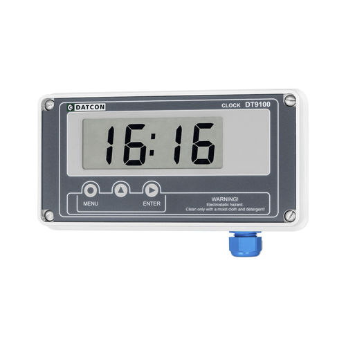 Orologio a sicurezza intrinseca - DT9100  - Datcon Industrial Electronics Ltd. - LCD / digitale / a 4 cifre