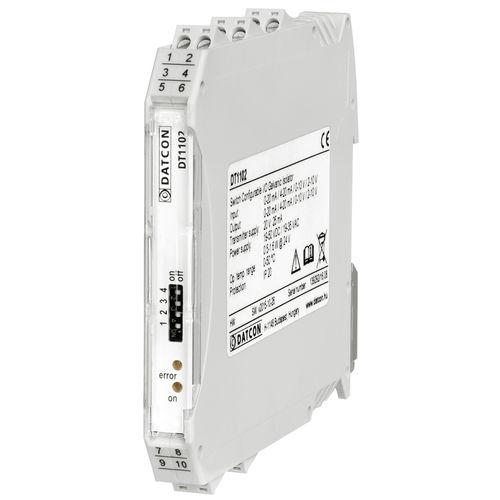 Isolatore galvanico - DT1102 IP - Datcon Industrial Electronics Ltd. - elettronico / 4-20mA / polimerico