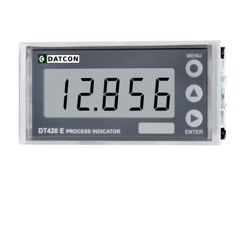 Indicatore di processo - DT420 E - Datcon Industrial Electronics Ltd. - a 4 cifre / display LCD / da montare su pannello