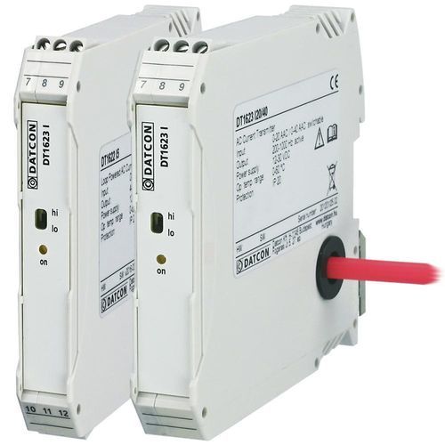 Trasmettitore di corrente a trasformatore - DT1623 Ix - Datcon Industrial Electronics Ltd. - su guida DIN / AC / con foro passante