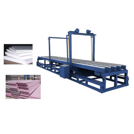 Macchina da taglio a lama - HR-EP series - Longkou City Hongrun Packing Machinery Co., Ltd. - per PSE / di blocchi / per applicazioni industriali