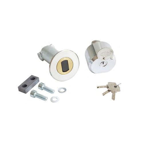 Serratura a chiave - CE - CAYS - per porta / in acciaio / di sicurezza