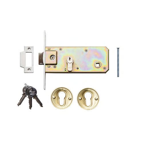 Serratura a chiave - E7D - CAYS - per porta / in acciaio / di sicurezza