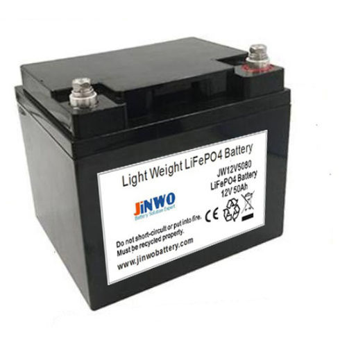 Batteria LiFePO4 - JW1250100 - ZHUHAI JINWO ELECTRONIC TECHNOLOGY CO.,LTD - a blocco / 12 V / per UPS