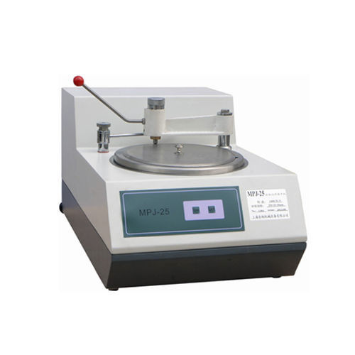 Smerigliatrice per laboratorio di metallografia - MPJ-25 - Shanghai Shangcai testing machine Co.,Ltd - da banco / elettrica / di prerettifica
