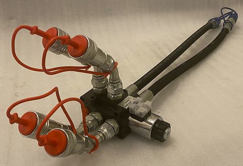 Valvola deviatrice ad uso polivalente - DVS6LK-12V - Taon Hydraulik Komponenter ApS - con attuatore elettrico