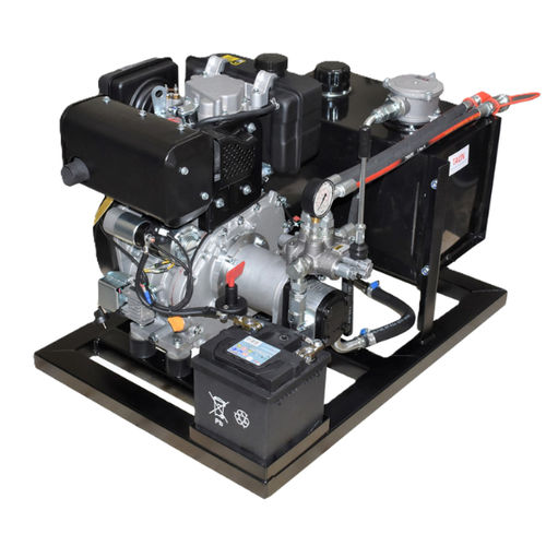 Centralina idraulica con motore diesel - DP10-01 - Taon Hydraulik Komponenter ApS - compatta / secondo specifiche / fissa