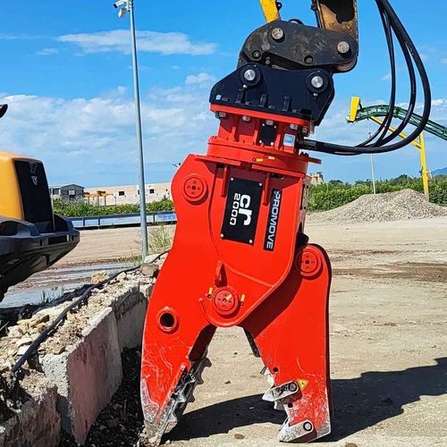 Pinza idraulica di demolizione per demolizione primaria - CR2000  - Promove srl - per demolizione secondaria / per calcestruzzo / rotativa