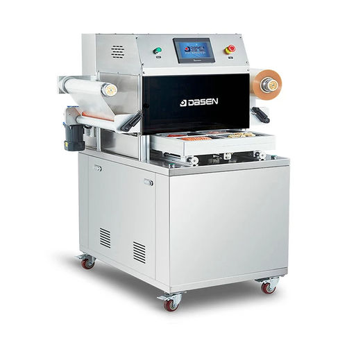 Macchina per imballaggio controllata da PLC - DQ440VSL - Zhejiang Dasheng Intelligent Equipment co. ltd - sottovuoto / verticale / per carne