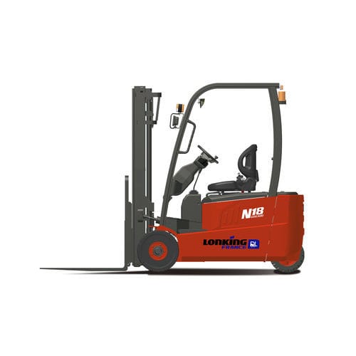 Carrello elevatore elettrico - LG18BE - Lonking France - con conducente seduto / a 3 ruote