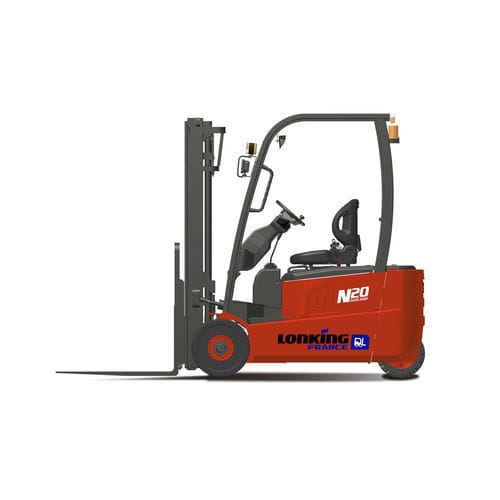 Carrello elevatore elettrico - LG20BE - Lonking France - con conducente seduto / a 3 ruote