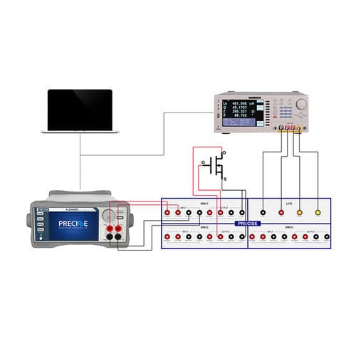 Sistema di test di fattore di capacità - Wuhan Precise Instrument Co.,Ltd - per semiconduttori / MOSFET / modulare