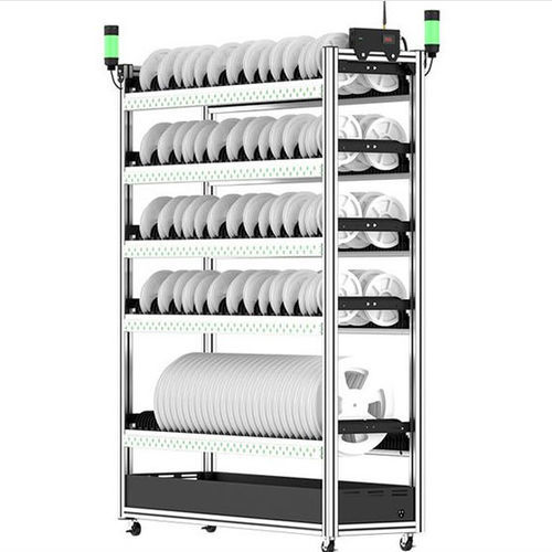 Carrello di stoccaggio - Changsha Kenwei Intelligent Technology Co., Ltd - in alluminio / a ripiani / portabobina