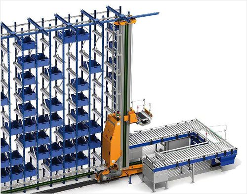 Trasloelevatore automatico - Miniload - Changsha Kenwei Intelligent Technology Co., Ltd - per magazzino / mini
