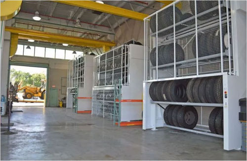 Magazzino rotante per pneumatici - KenWei  - Changsha Kenwei Intelligent Technology Co., Ltd - verticale / semiautomatico / per applicazioni automobilistiche