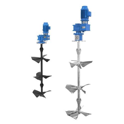 Agitatore verticale - Mega RT(G) - Autmix - a girante / per liquidi / liquido/solido