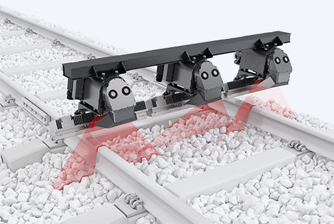 Sistema di ispezione laser - V-CUBE - Mermec - di misura / di superficie / per applicazioni ferroviarie