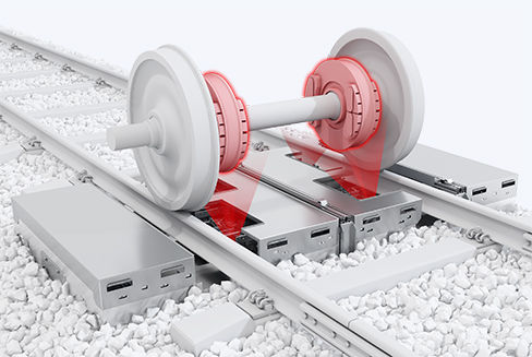 Sistema di misurazione dell’usura - Mermec - a laser / per pastiglie dei freni / per applicazioni ferroviarie