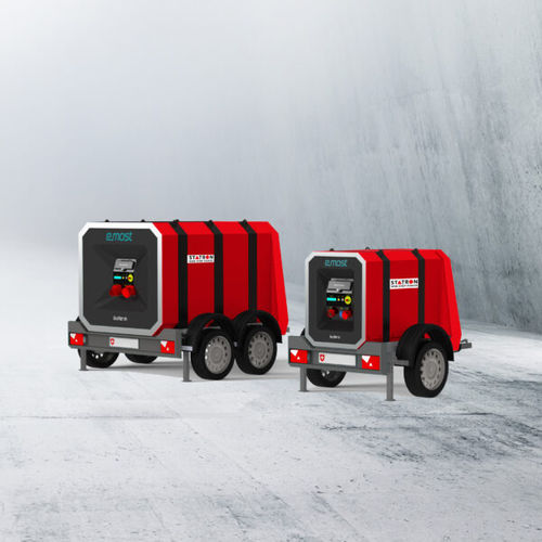 Sistema di stoccaggio di energia a ioni di litio - Mobile BESS - Statron Middle East FZCO