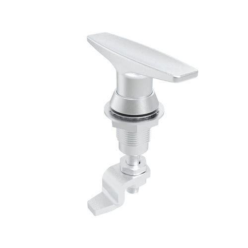 Nottolino a compressione - C8-1563-001-A1L - FORND - con serratura / 1/4 di giro / in acciaio inossidabile spazzolato